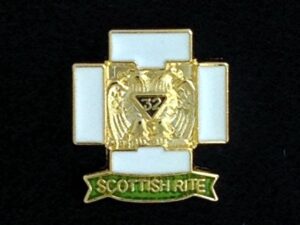 Scottish Rite 32nd Degree Lapel Pin New