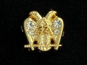 Scottish Rite 32nd Degree Lapel Pin New