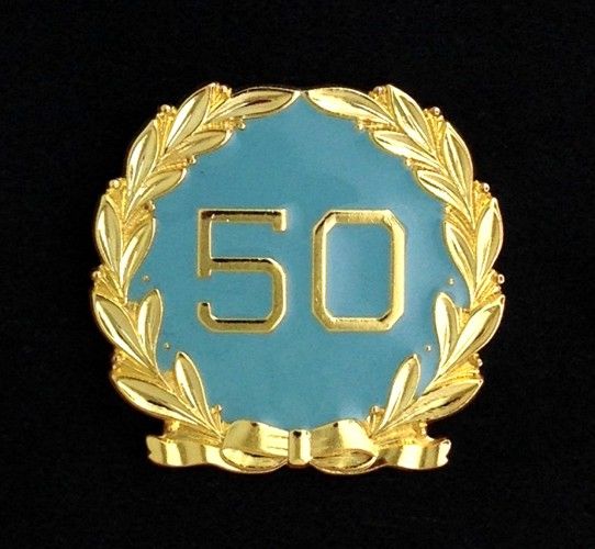 Scottish Rite 32nd Degree 50 Year Badge