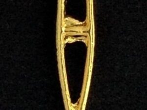 Shrine Shriner Crutch Lapel Pin Gold New
