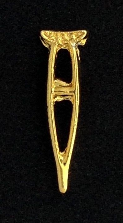 Shrine Shriner Crutch Lapel Pin Gold New