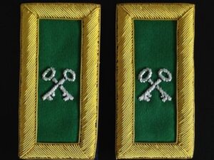 Commandery Treasurer Shoulder Boards Bullion New