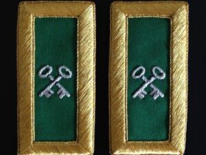 Commandery Treasurer Shoulder Boards Mylar New