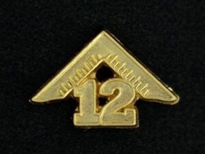 Masonic Master's Lapel Pin 2012