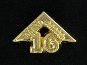 Masonic Master's Lapel Pin 2016