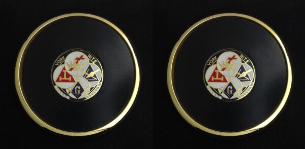 Masonic York Rite Coaster Set New For Sale