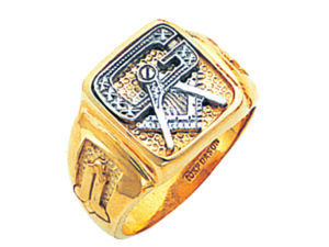 Masonic Blue Lodge Ring Gold New