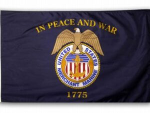 US Merchant Marine Flag New