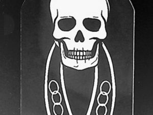 Odd Fellows Dog Tag Skull New