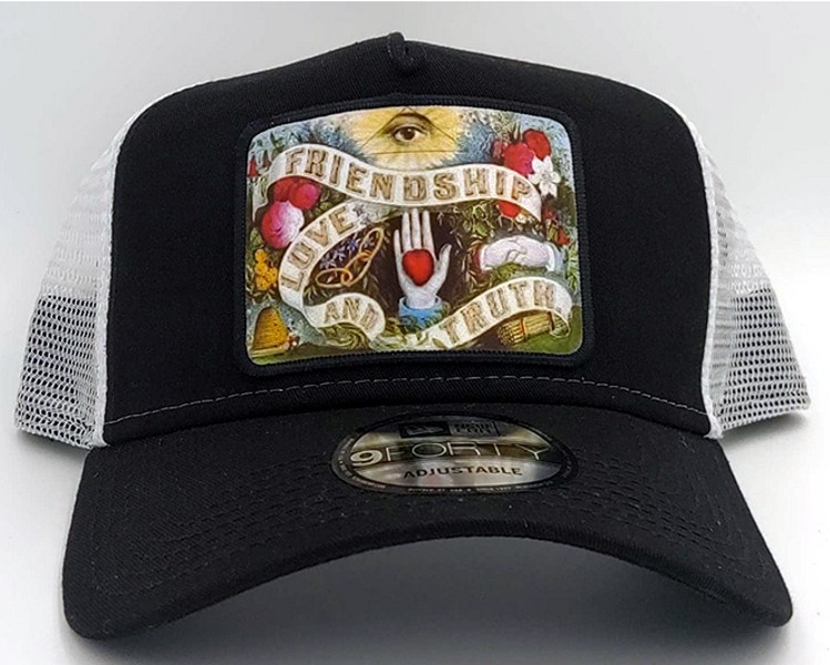 Odd Fellows New Era Cap in Black with Vintage Design Patch