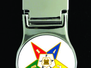 Eastern Star Money Clip - Round