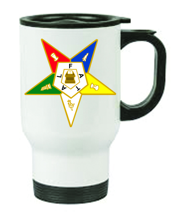 Order of Eastern Star Travel Mug New