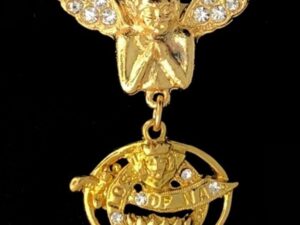 Ladies Oriental Shrine Pin Charm New For Sale