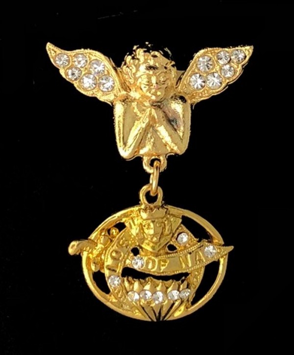 Ladies Oriental Shrine Pin Charm New For Sale