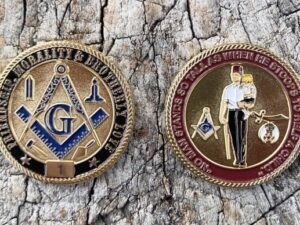 Masonic Shrine Shriner Challenge Coin