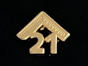 Masonic Master 2021 Lapel Pin New