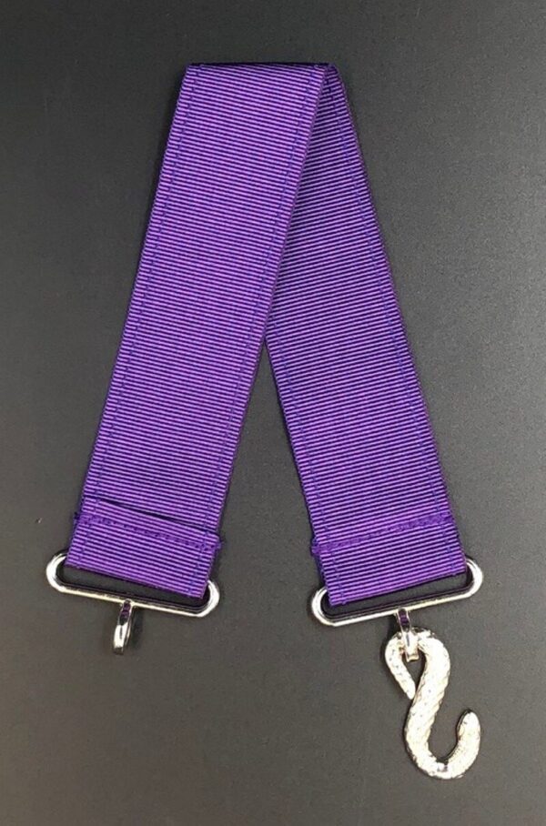 Masonic Apron Belt Extender Purple