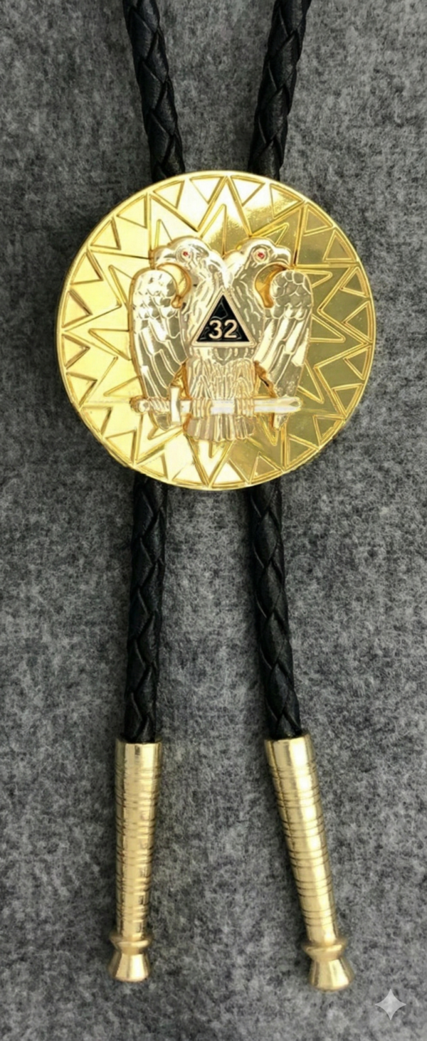Scottish Rite 32nd Degree Bolo Tie