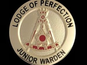 Scottish Rite Lodge of Perfection Junior Warden Lapel Pin