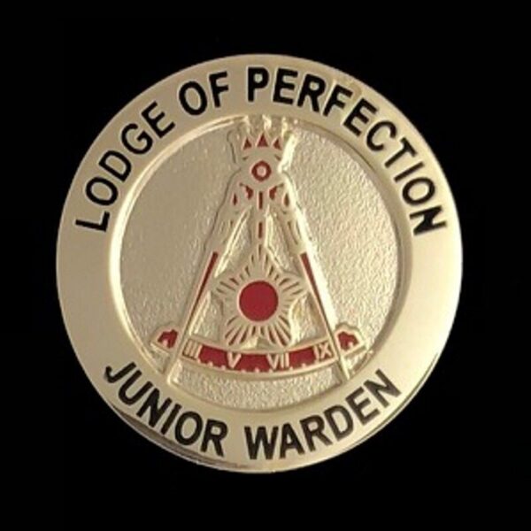 Scottish Rite Lodge of Perfection Junior Warden Lapel Pin