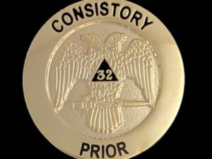 Scottish Rite Consistory Prior Lapel Pin