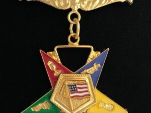Eastern Star U.S. Flag Bearer Jewel