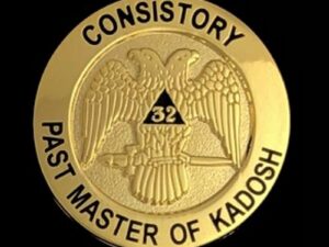 Past Master of Kadosh Lapel Pin