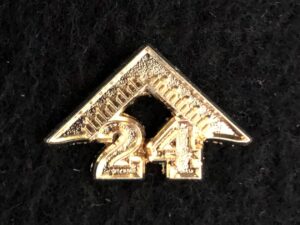 Masonic Master's Lapel Pin for 2024
