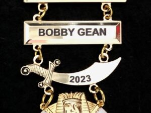 Shrine Club Unit Association Officer Jewel