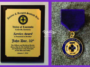 Scottish Rite Valley Service Award