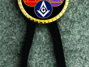 Masonic York Rite Bolo Tie