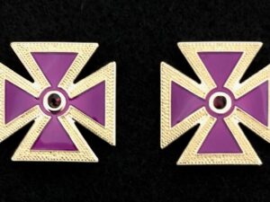 Past Grand Commander Collar Crosses with Stone