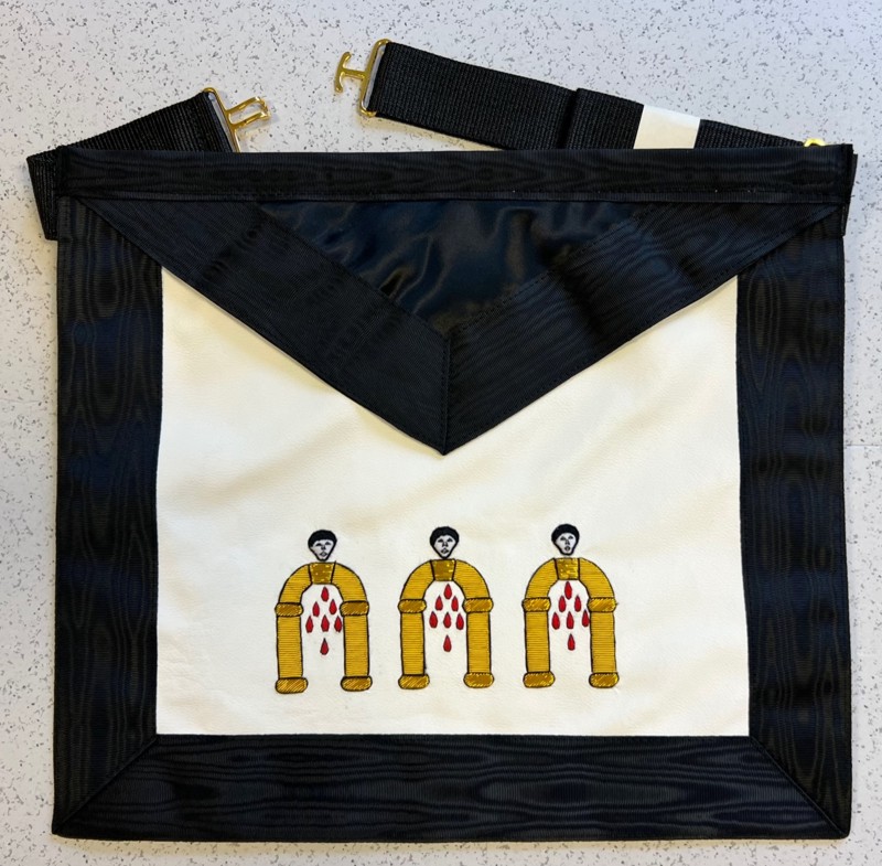 9th 10th Degrees Scottish Rite Apron Reversible