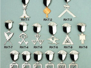 Knights Templar Officer Jewel Set