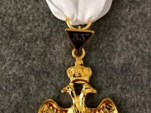 Scottish Rite 33rd Degree Wings Down Jewel Prince Hall Southern Jurisdiction