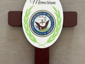 U.S. Navy Memorial Casket Cross