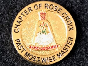 Past Most Wise Master Lapel Pin