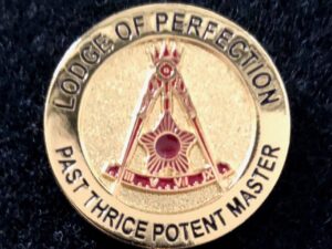 Past Thrice Potent Master Lapel Pin