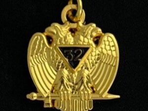 Scottish Rite 32nd Degree Eagle Charm