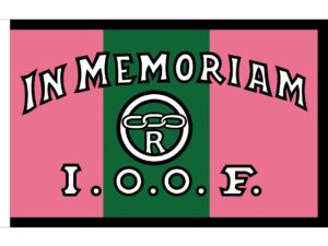 Rebekah Odd Fellows Memorial Flag