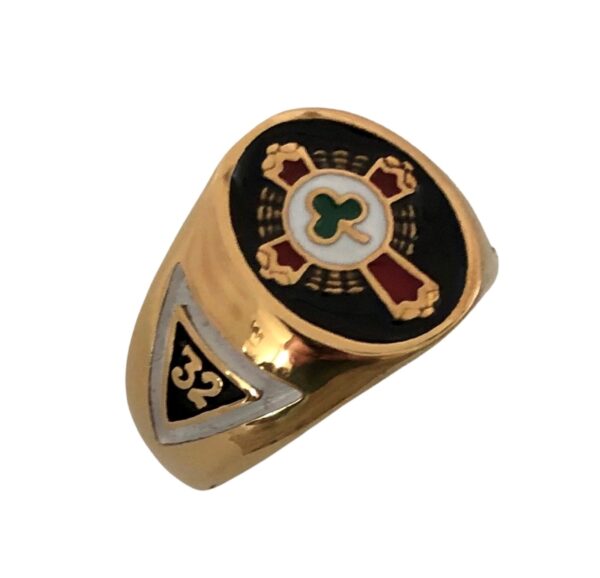 Knight Commander Court of Honour Ring 32nd Degree Side