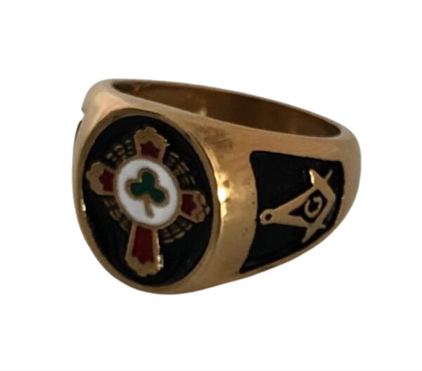 Knight Commander Court of Honour Ring Masonic Side View