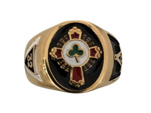 Knight Commander Court of Honour RIng Top View
