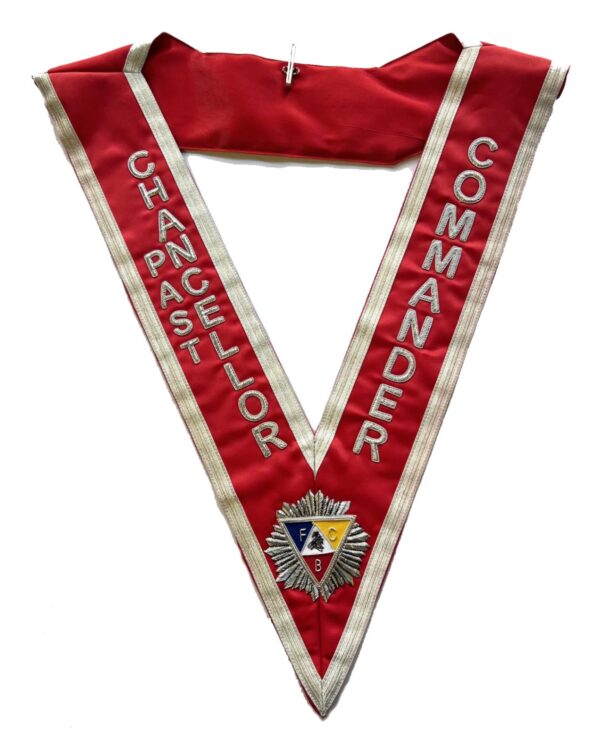 Knights of Pythias Past Chancellor Commander Collar