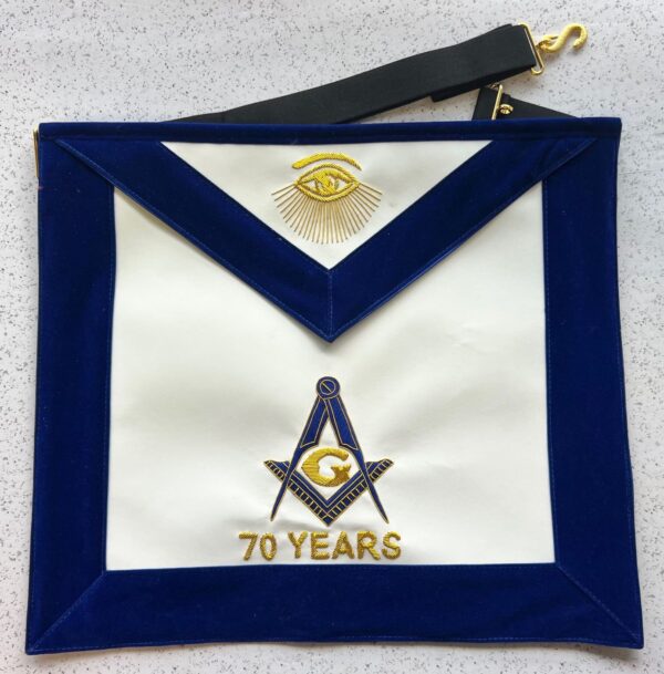 Masonic 70 Year Apron
