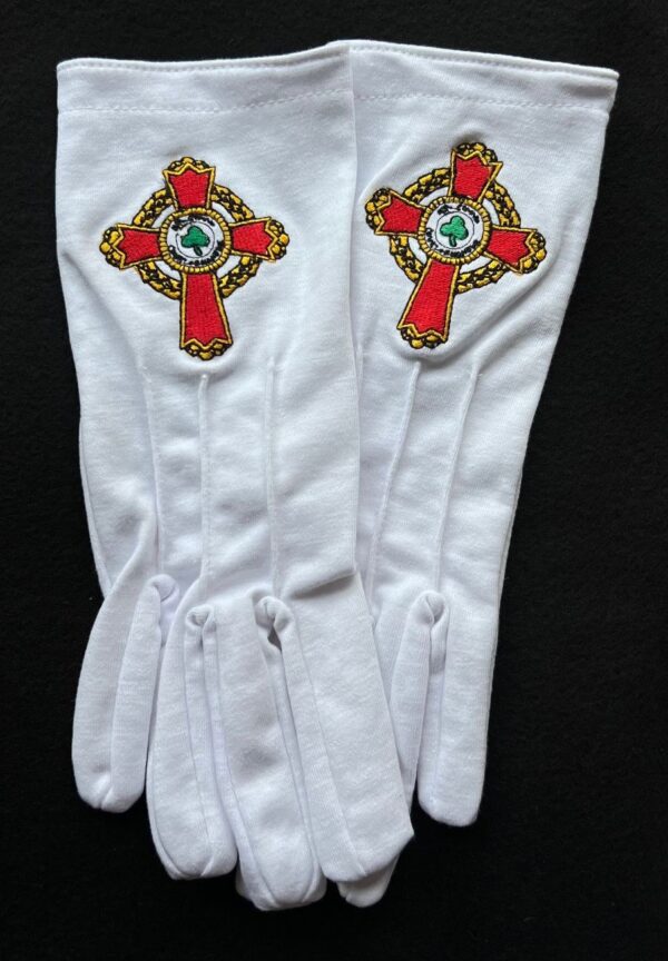 Knight Commander Court of Honour Gloves