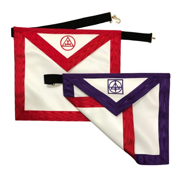 Royal Arch & Council Member Dress Apron - Reversible - Image 3