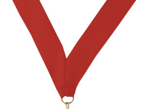 Award Neck Ribbon - 7/8" Wide - Red