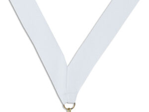 7/8" Wide Award Ribbon in White