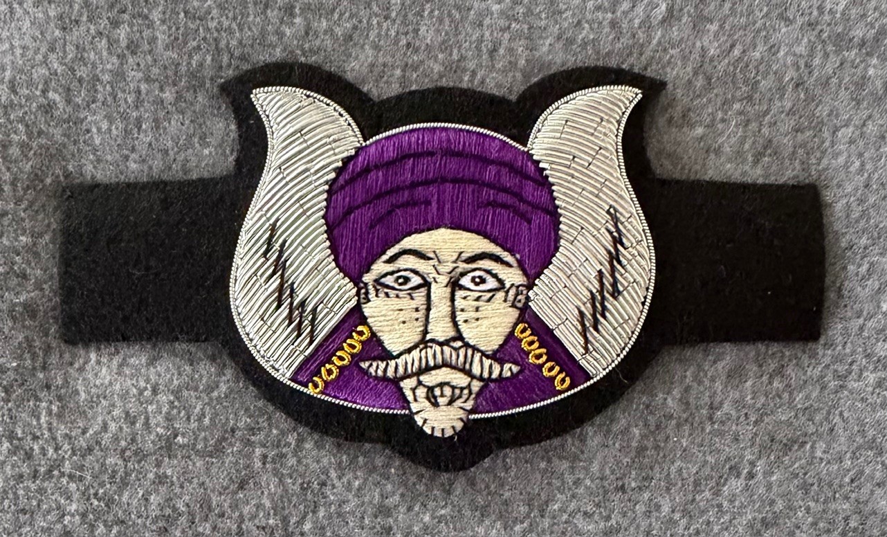 Grotto Past Monarch Embroidered Tassel Holder New